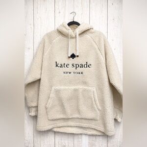 Kate Spade Cream Fleece Pullover